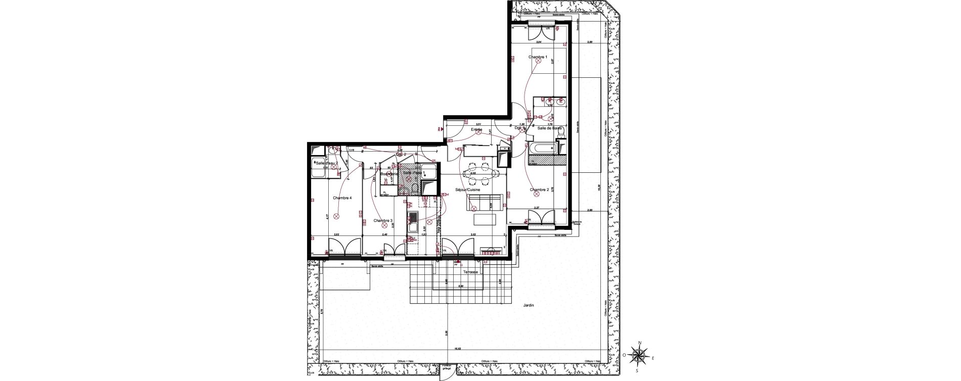 Appartement T5 de 99,01 m2 au Blanc-Mesnil Centre