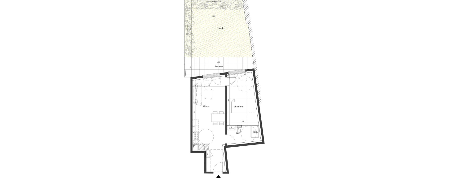 Appartement T2 de 46,45 m2 &agrave; Neuilly-Plaisance Bois de neuilly