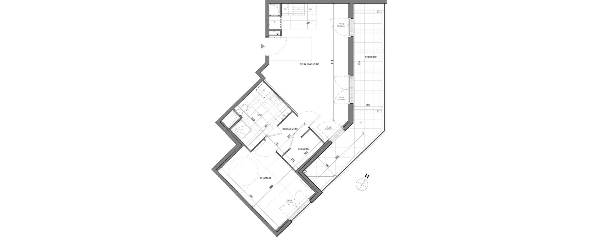 Appartement T2 de 47,27 m2 &agrave; Neuilly-Plaisance Marne