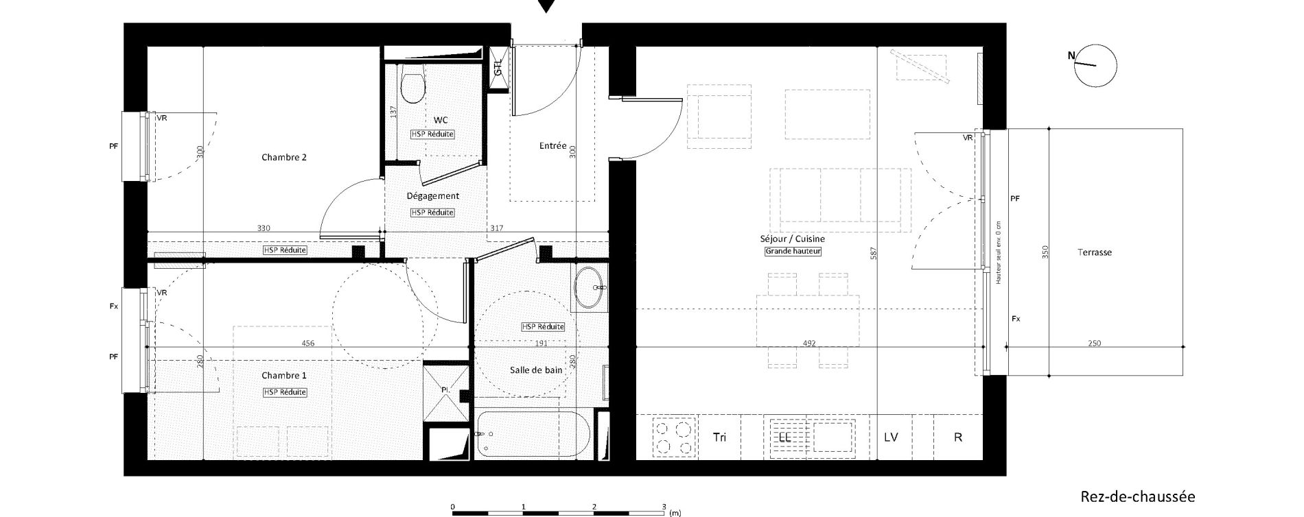 Appartement T3 de 65,30 m2 &agrave; Noisy-Le-Grand L ile de la marne