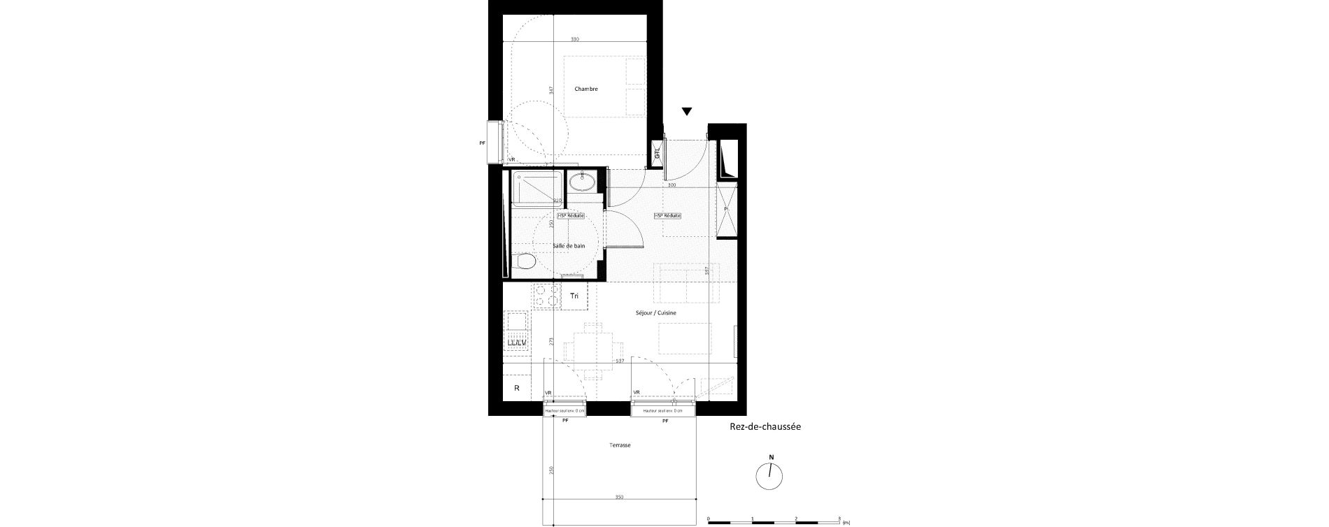 Appartement T2 de 39,60 m2 &agrave; Noisy-Le-Grand L ile de la marne