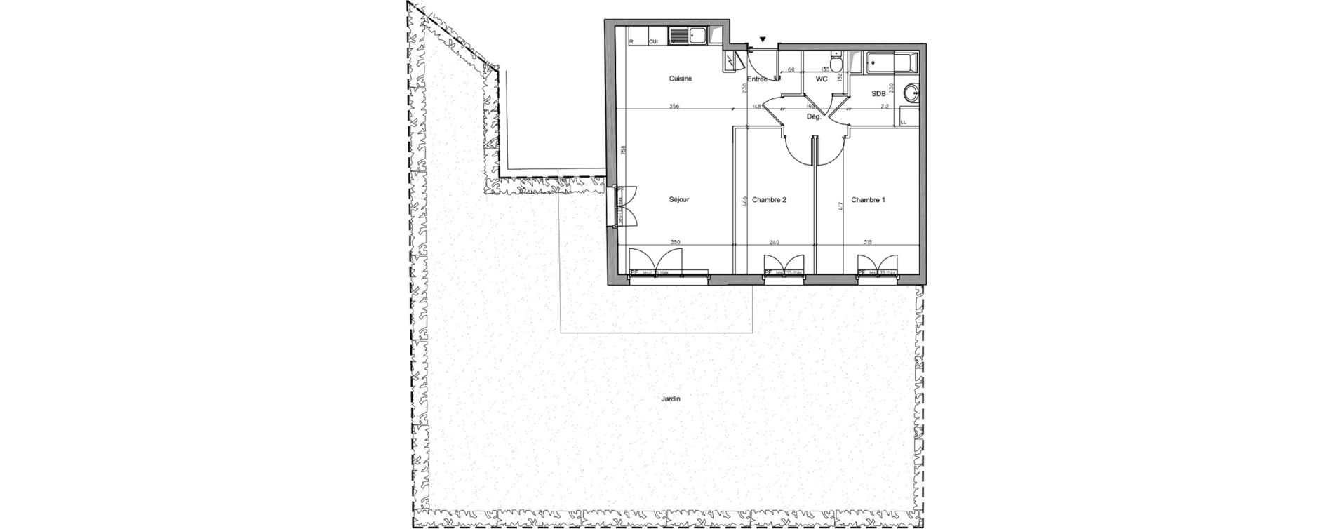 Appartement T3 de 63,19 m2 &agrave; Pierrefitte-Sur-Seine Butte pinson