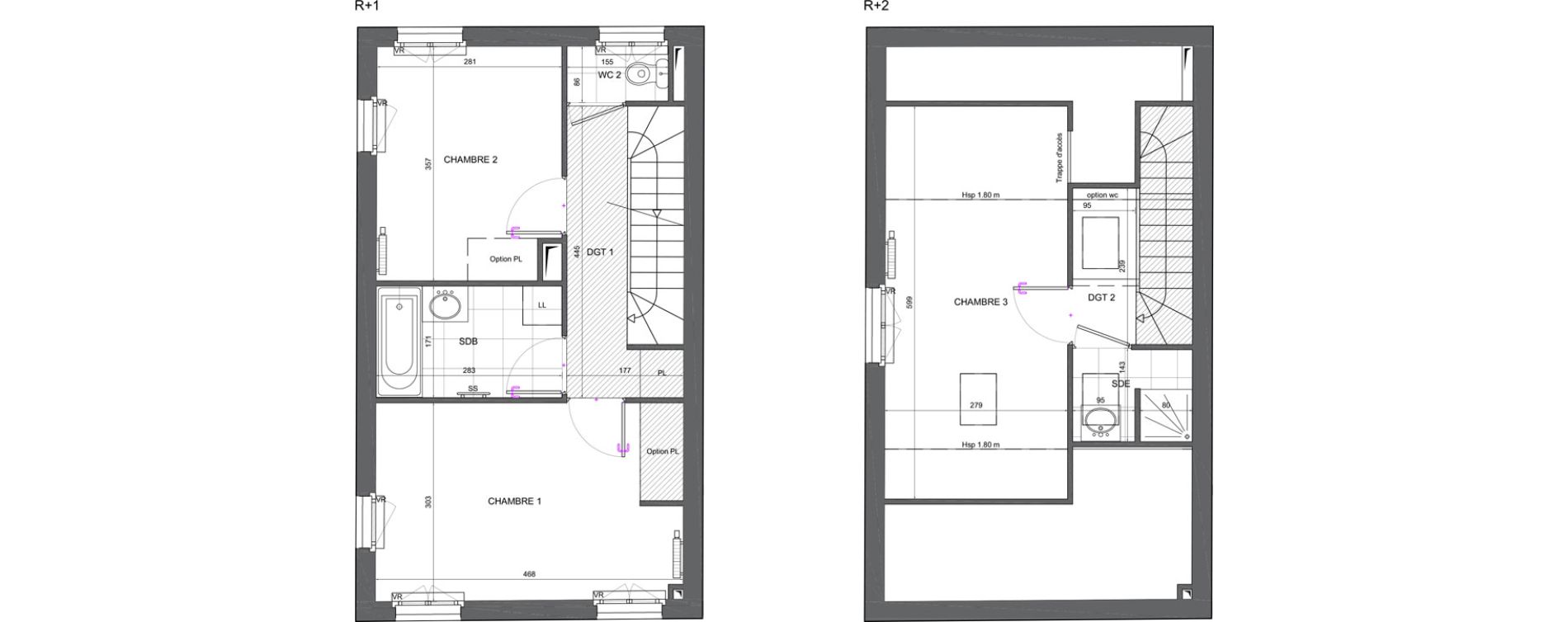 Villa T4 de 86,42 m2 &agrave; Saint-Ouen-Sur-Seine Les docks