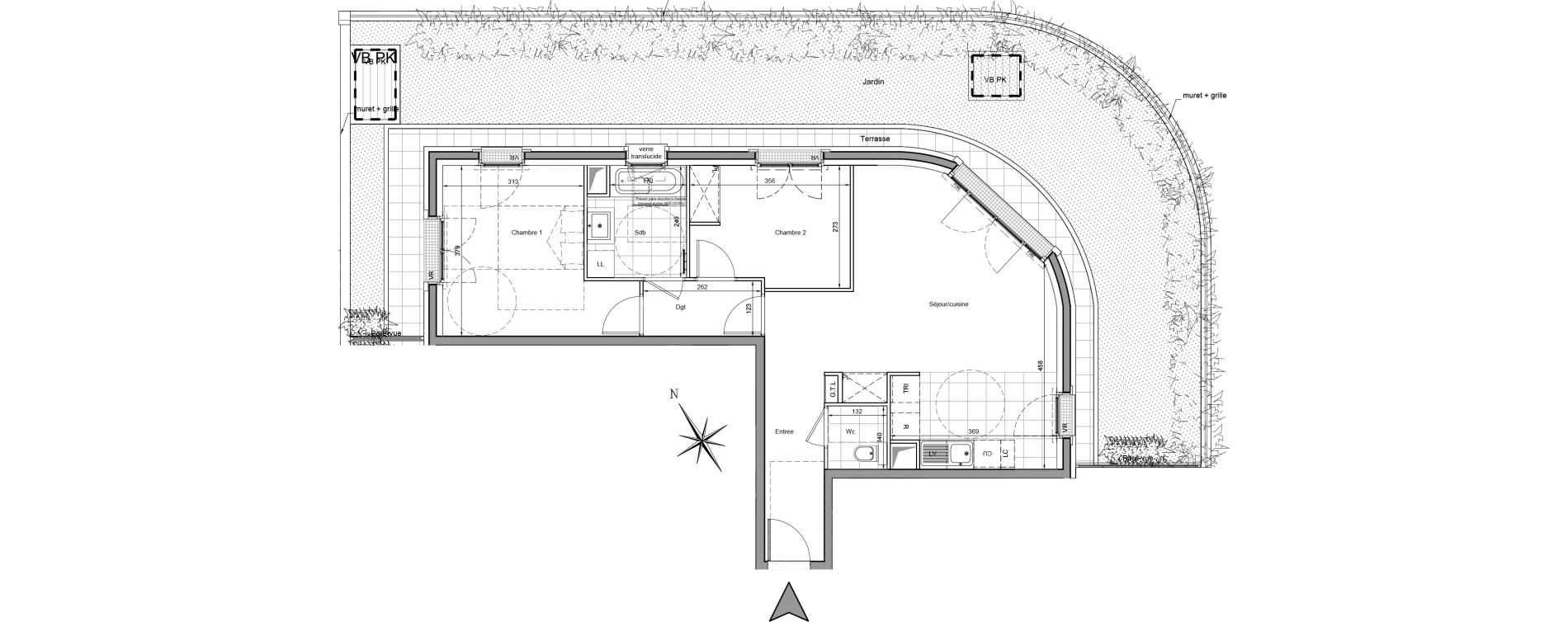 Appartement T3 de 67,38 m2 &agrave; Saint-Ouen-Sur-Seine Centre