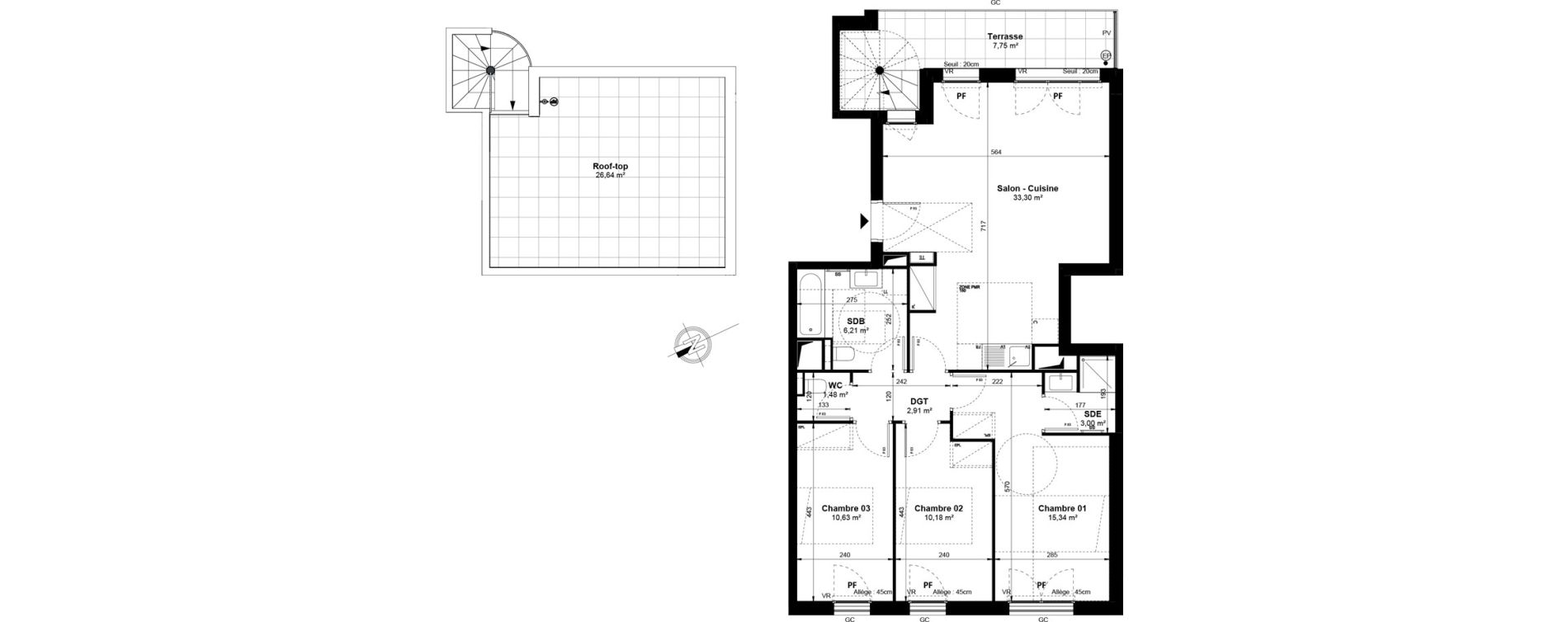 Appartement T4 de 83,05 m2 &agrave; Saint-Ouen-Sur-Seine Michel-bauer