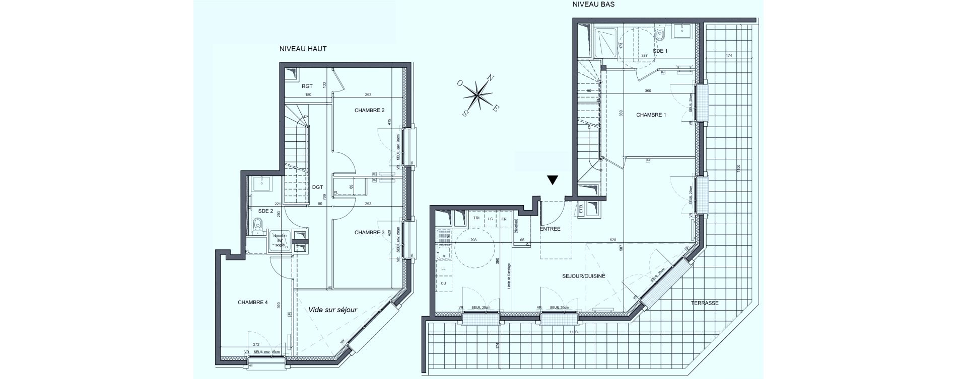 Appartement T5 de 107,40 m2 &agrave; Saint-Ouen-Sur-Seine Les docks