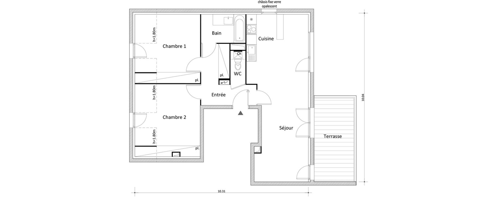 Appartement T3 de 70,69 m2 &agrave; Boissy-Saint-L&eacute;ger Boissy st leger