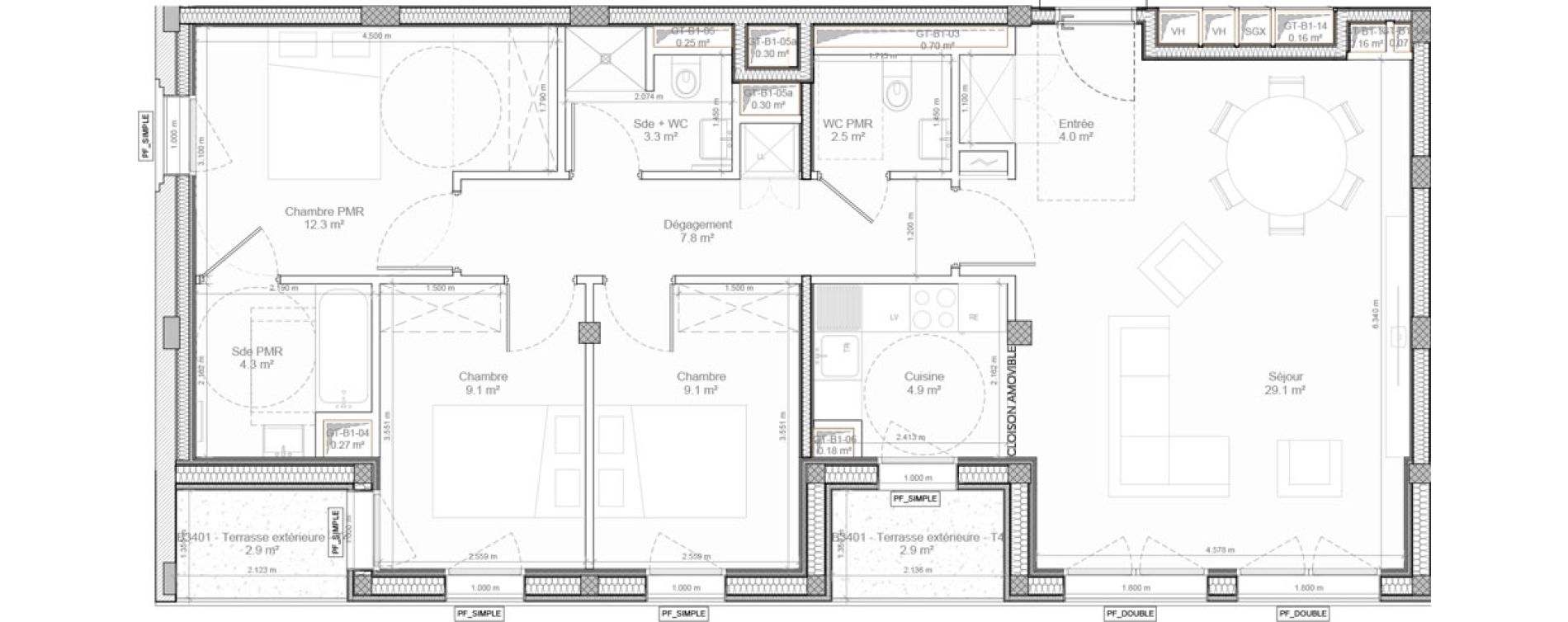 Appartement T4 de 86,40 m2 &agrave; Bry-Sur-Marne Centre