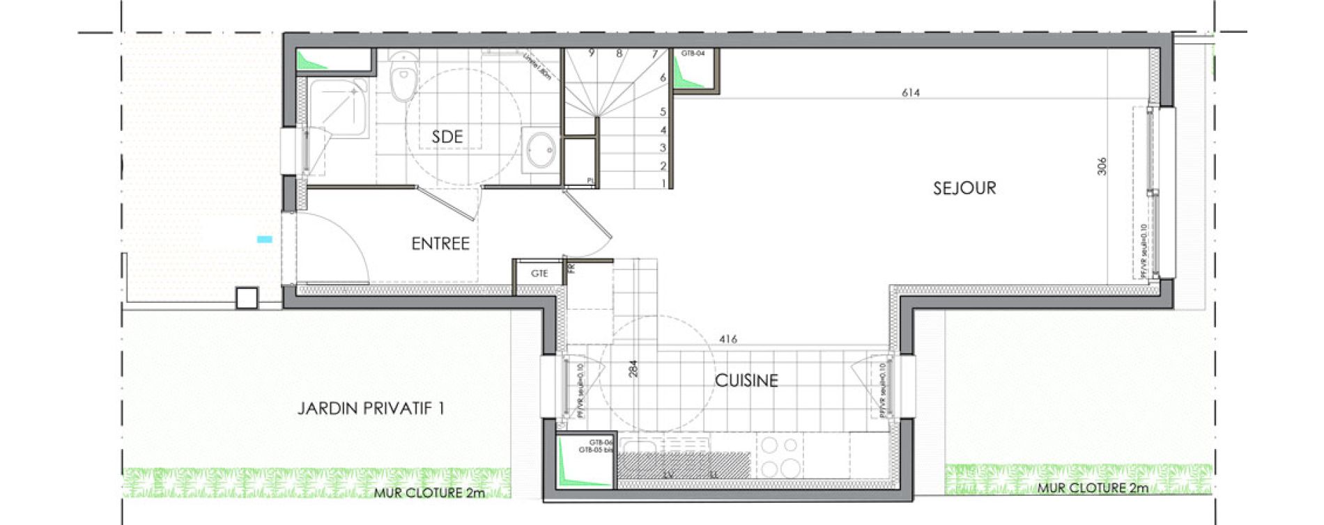 Appartement T5 de 111,79 m2 &agrave; Bry-Sur-Marne Centre