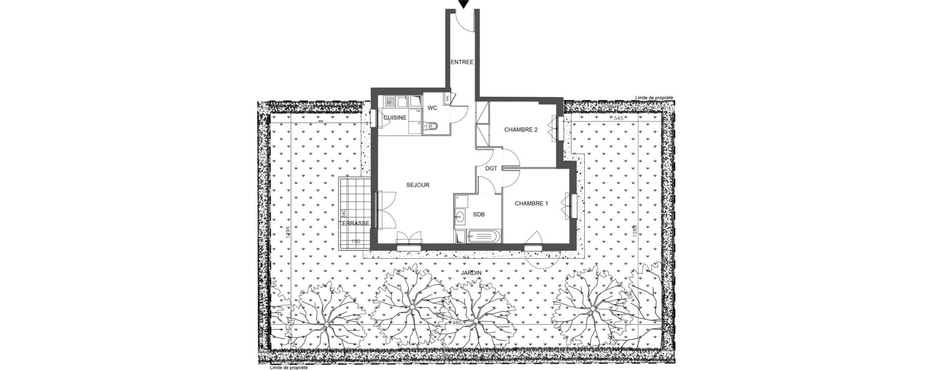 Appartement T3 de 68,02 m2 &agrave; Champigny-Sur-Marne Plant