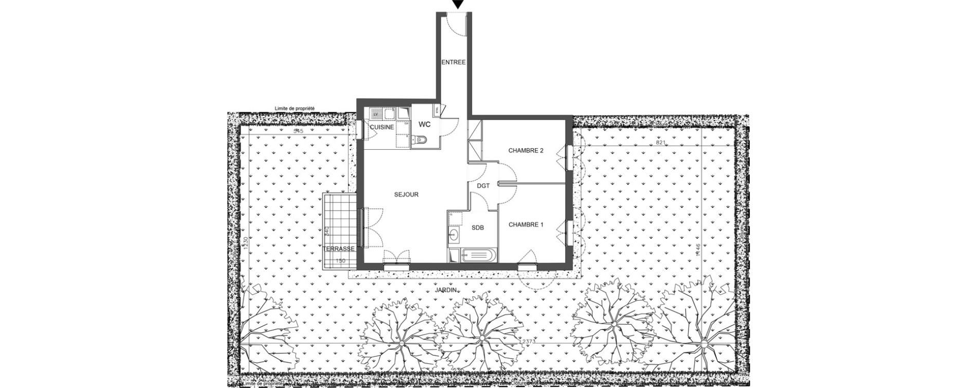 Appartement T3 de 69,09 m2 &agrave; Champigny-Sur-Marne Plant