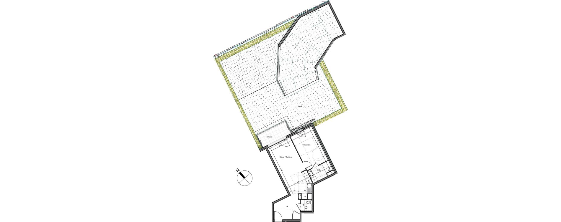 Appartement T2 de 46,88 m2 &agrave; Chennevi&egrave;res-Sur-Marne Paris - chennevi&egrave;res