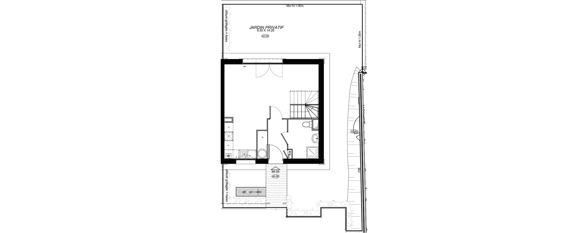 Maison T4 de 96,59 m2 &agrave; Chennevi&egrave;res-Sur-Marne Les coteaux