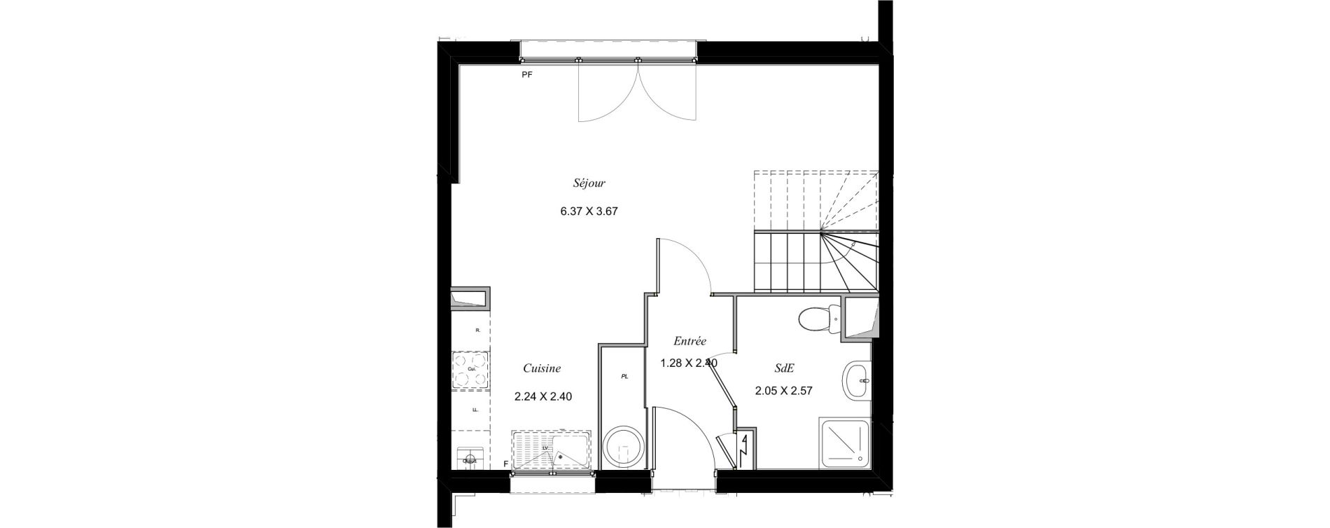 Maison T4 de 94,94 m2 &agrave; Chennevi&egrave;res-Sur-Marne Les coteaux