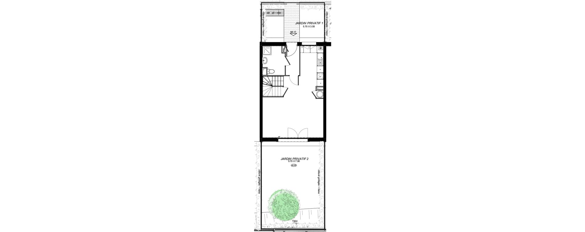 Maison T5 de 110,47 m2 &agrave; Chennevi&egrave;res-Sur-Marne Les coteaux