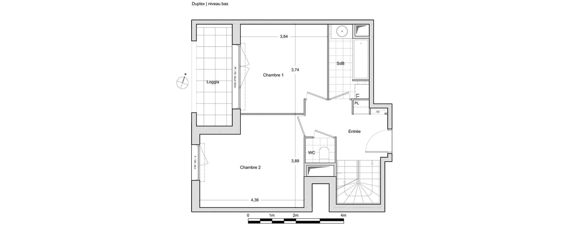 Appartement T4 de 80,30 m2 &agrave; Chevilly-Larue Centre