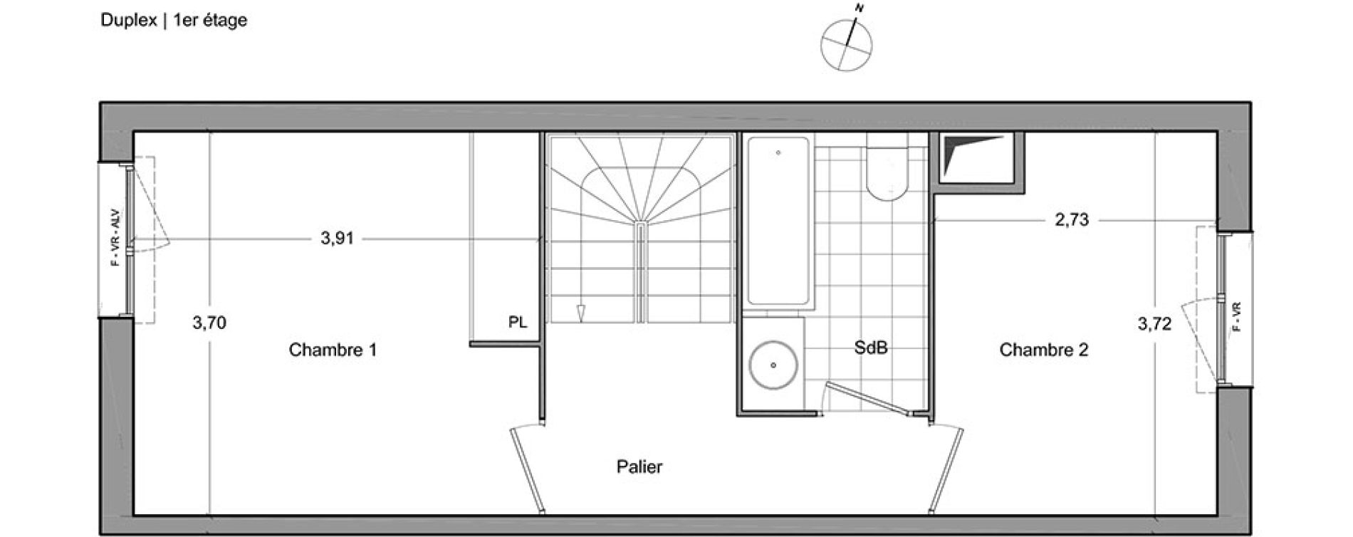 Appartement T3 de 69,80 m2 &agrave; Chevilly-Larue Centre