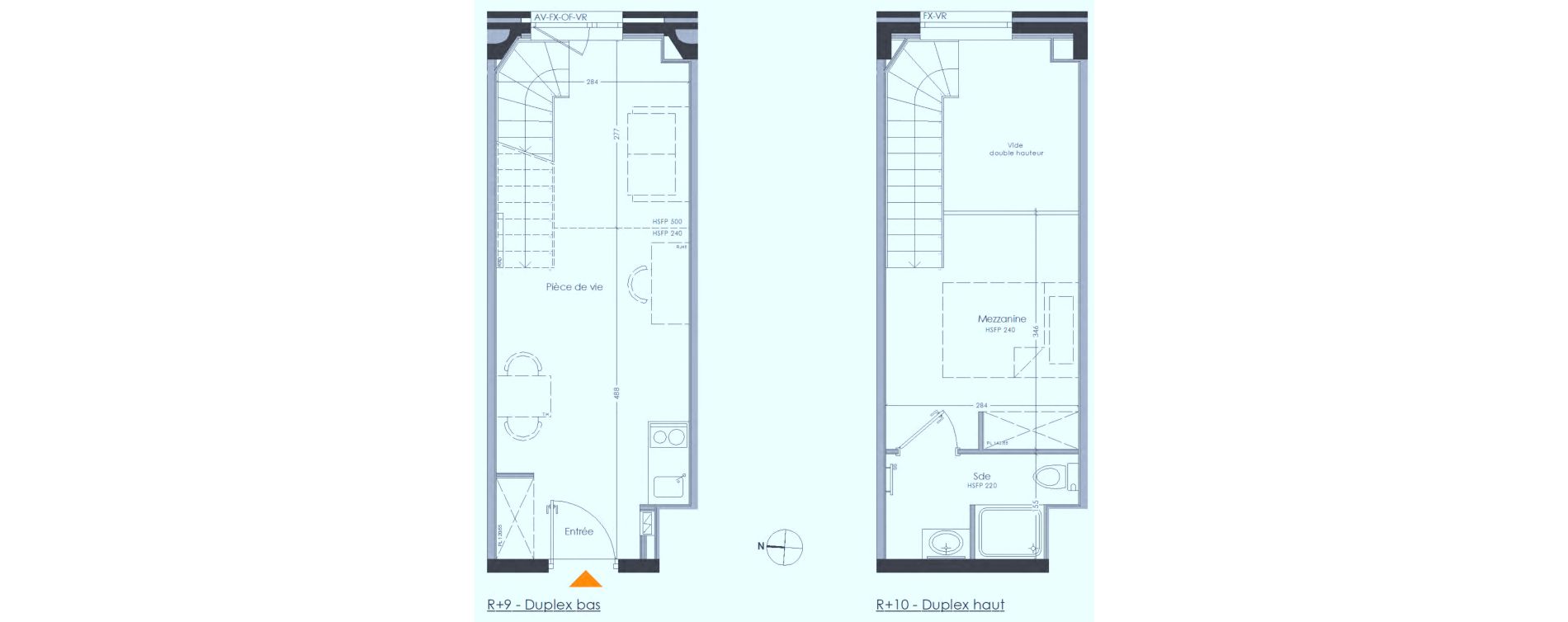 Duplex T2 meubl&eacute; de 31,75 m2 &agrave; Cr&eacute;teil Centre