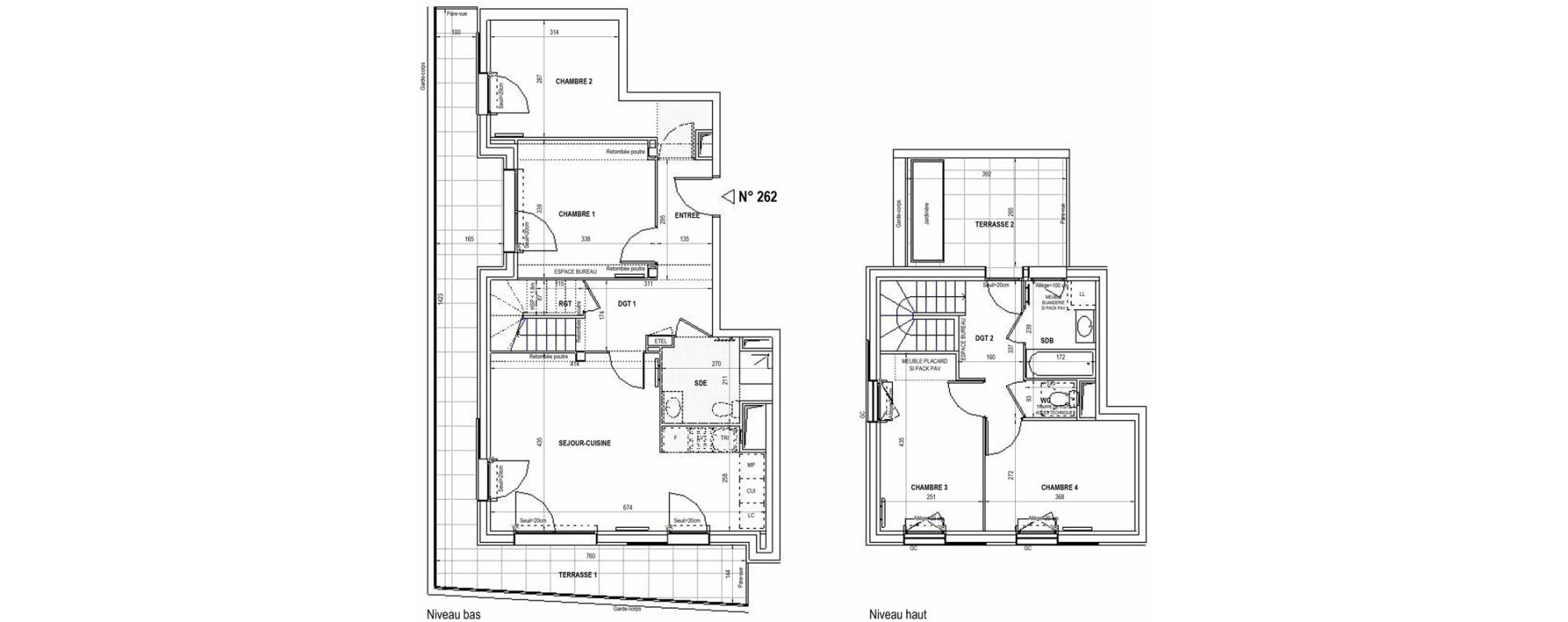Appartement T5 de 92,10 m2 &agrave; Cr&eacute;teil Viet