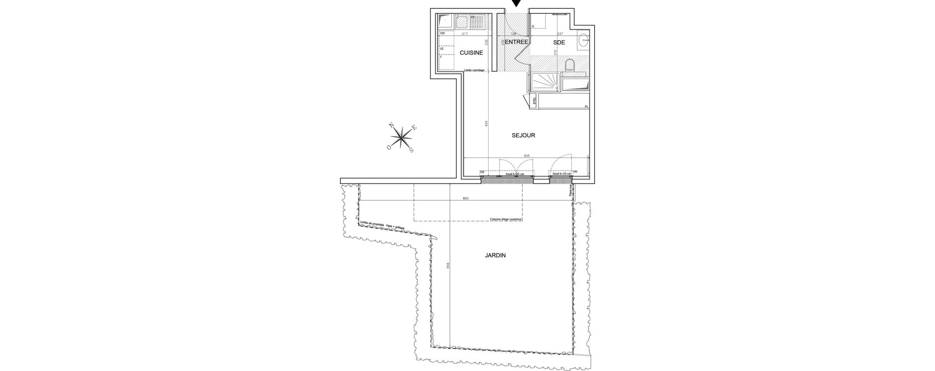 Appartement T1 de 32,41 m2 &agrave; Fontenay-Sous-Bois Le village fontenay sous bois