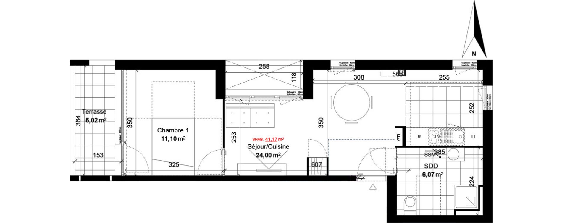 Appartement T2 de 41,47 m2 &agrave; Ivry-Sur-Seine Centre