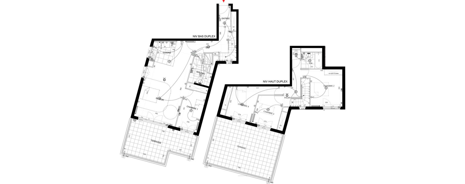 Appartement T5 de 115,38 m2 au Plessis-Tr&eacute;vise Le centre