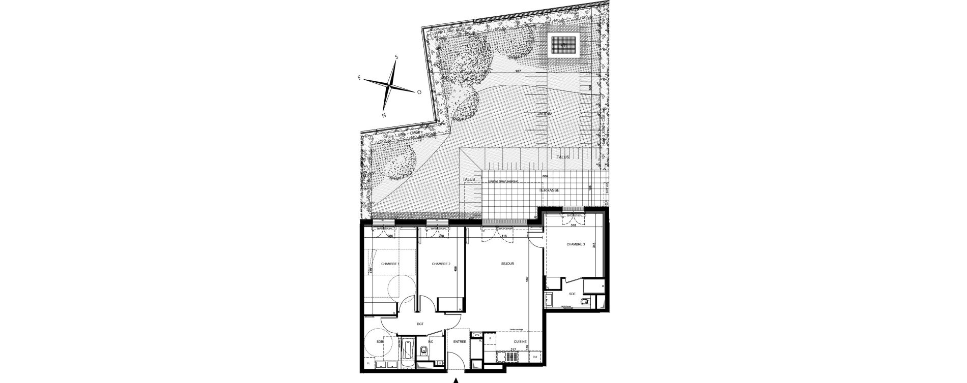 Appartement T4 de 85,60 m2 &agrave; Maisons-Alfort Alfort