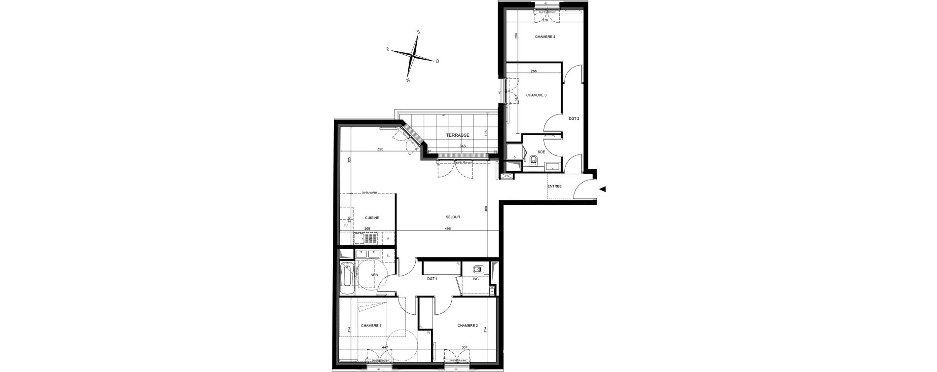 Appartement T5 de 110,65 m2 &agrave; Maisons-Alfort Alfort