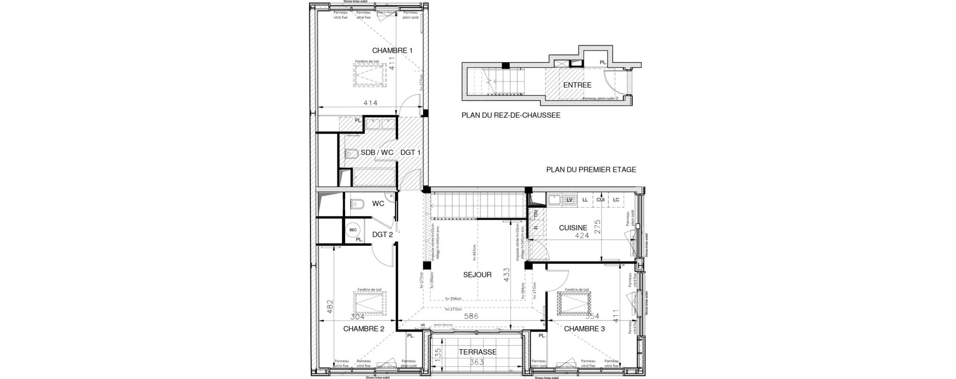 Appartement T4 de 83,55 m2 &agrave; Saint-Maur-Des-Foss&eacute;s La varenne saint hilaire