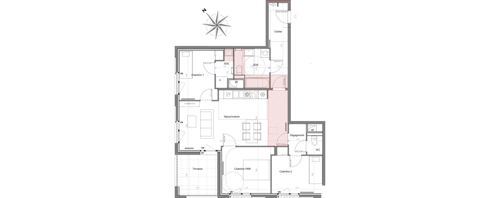Appartement T4 de 77,67 m2 &agrave; Sucy-En-Brie Le centre