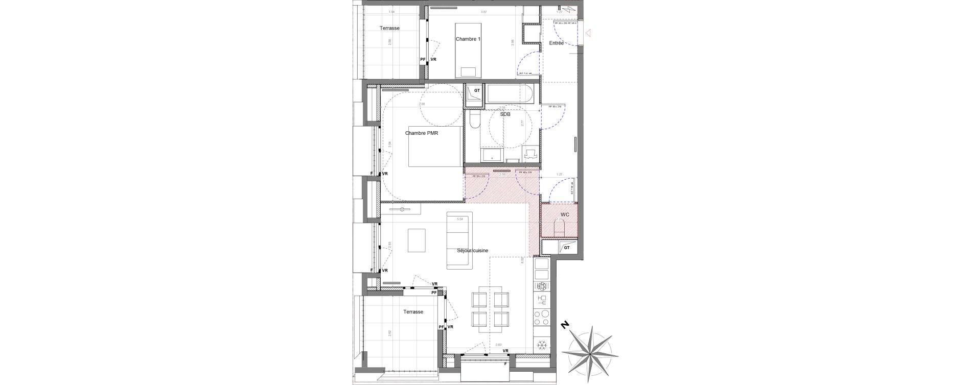 Appartement T3 de 66,21 m2 &agrave; Sucy-En-Brie Le centre