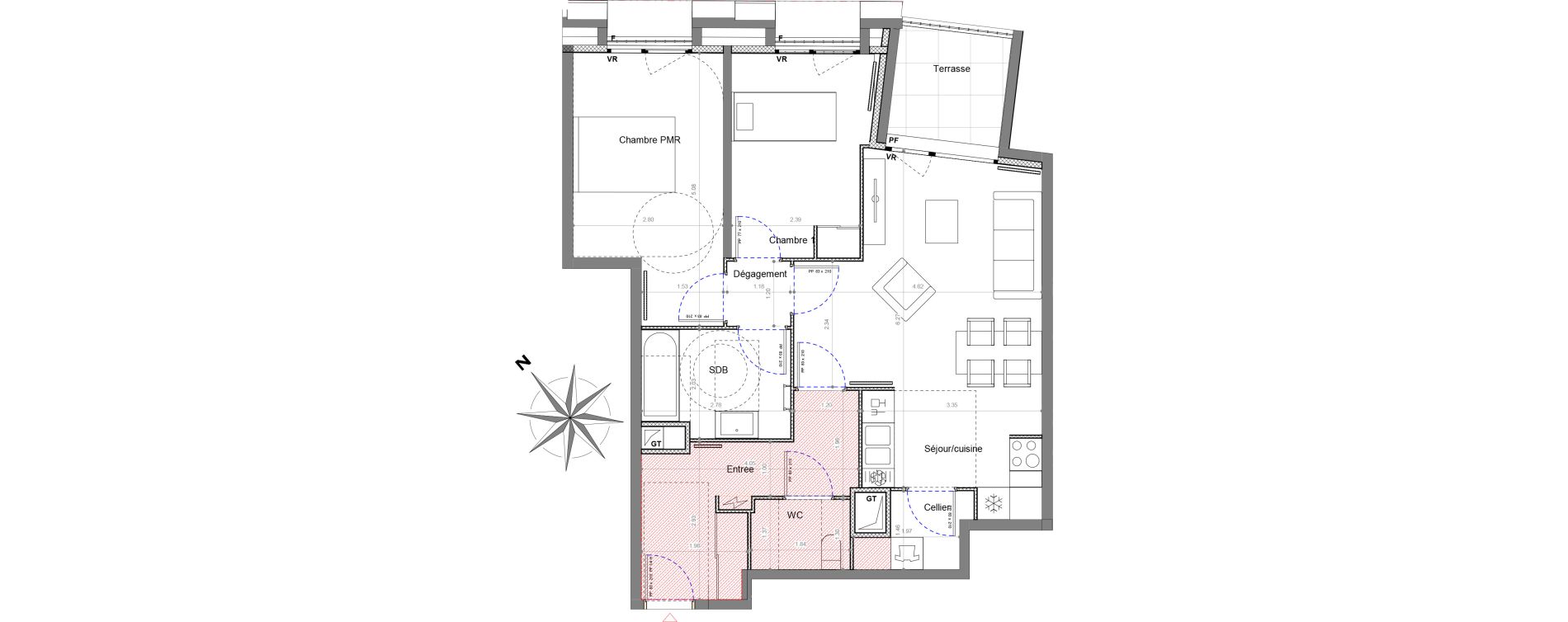 Appartement T3 de 66,29 m2 &agrave; Sucy-En-Brie Le centre