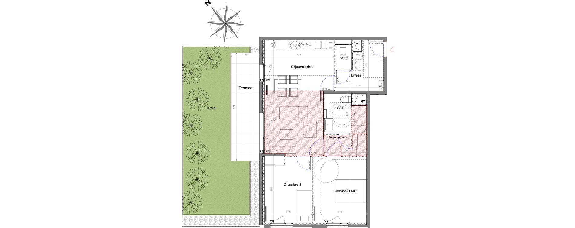 Appartement T3 de 66,56 m2 &agrave; Sucy-En-Brie Le centre