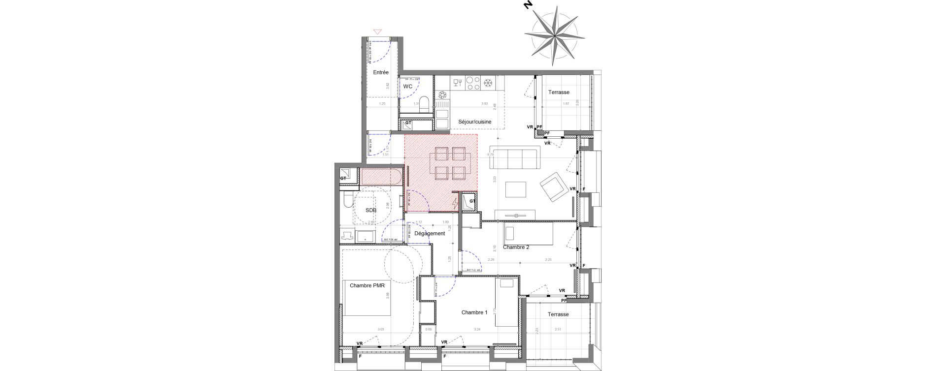 Appartement T4 de 83,23 m2 &agrave; Sucy-En-Brie Le centre