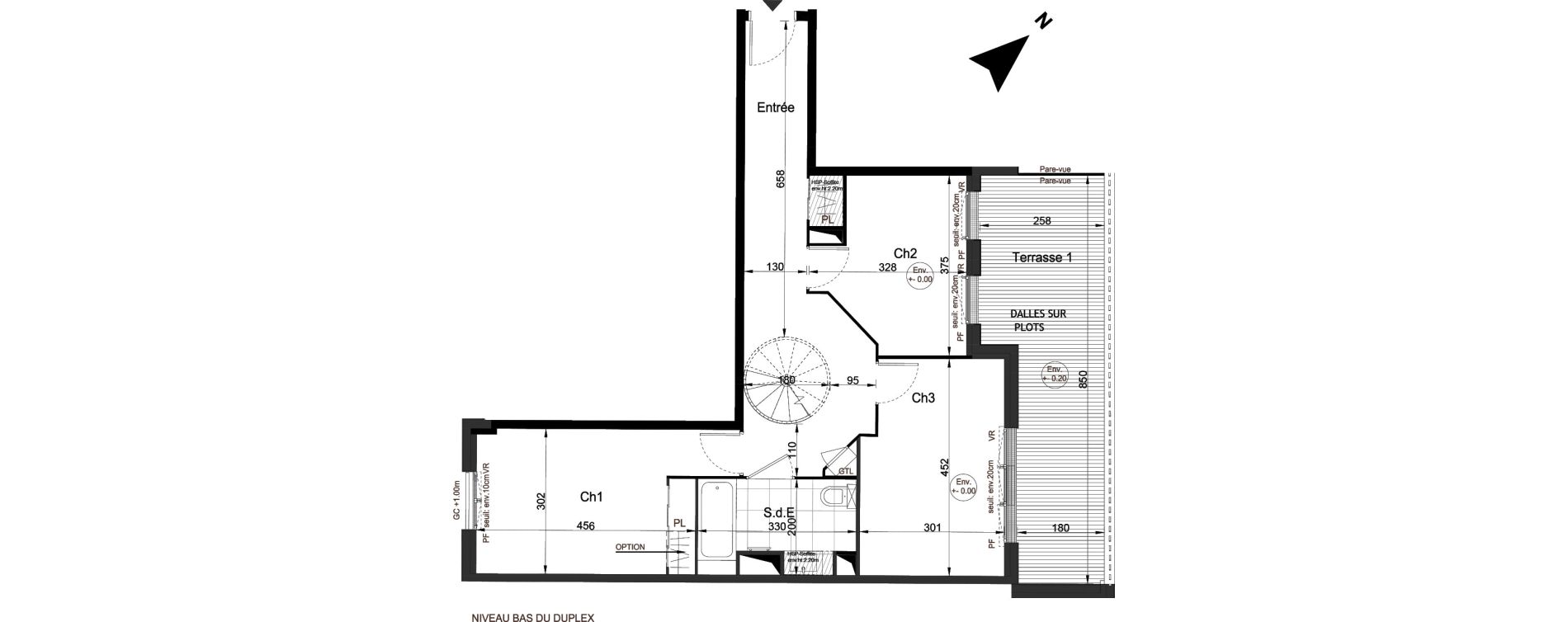 Appartement T5 de 117,94 m2 &agrave; Sucy-En-Brie Le centre
