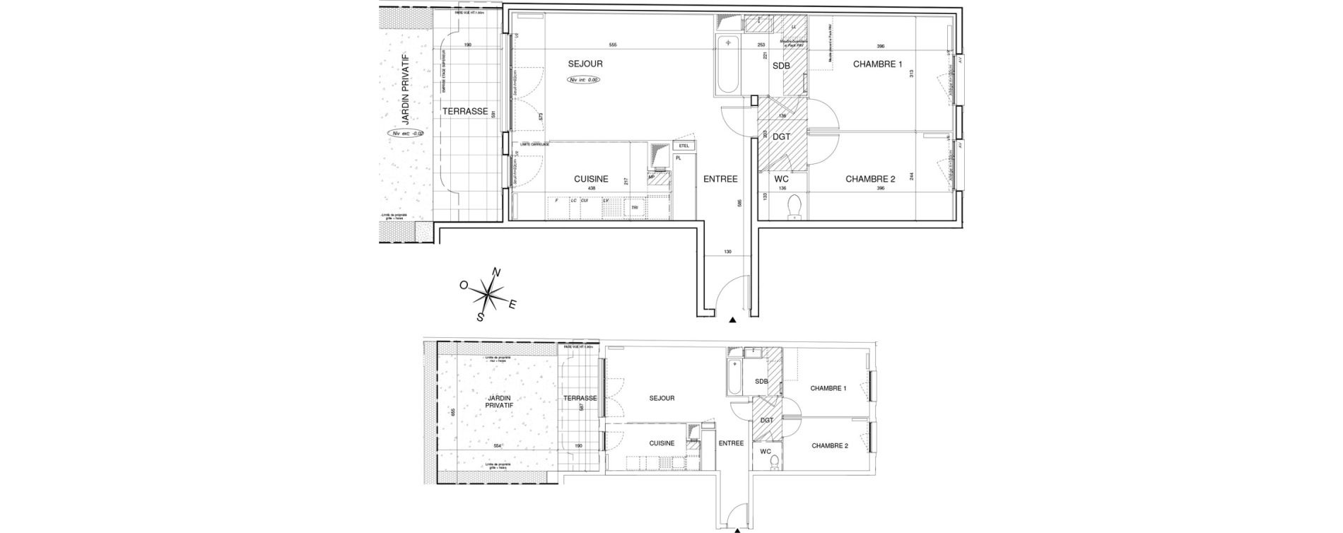 Appartement T3 de 69,24 m2 &agrave; Thiais Centre