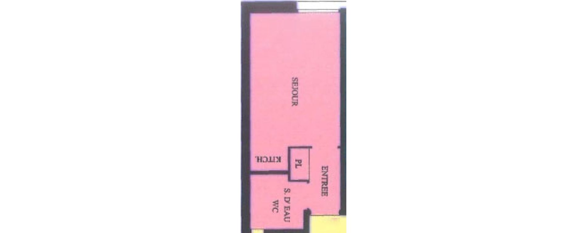 Appartement T1 de 17,40 m2 &agrave; Villejuif Centre