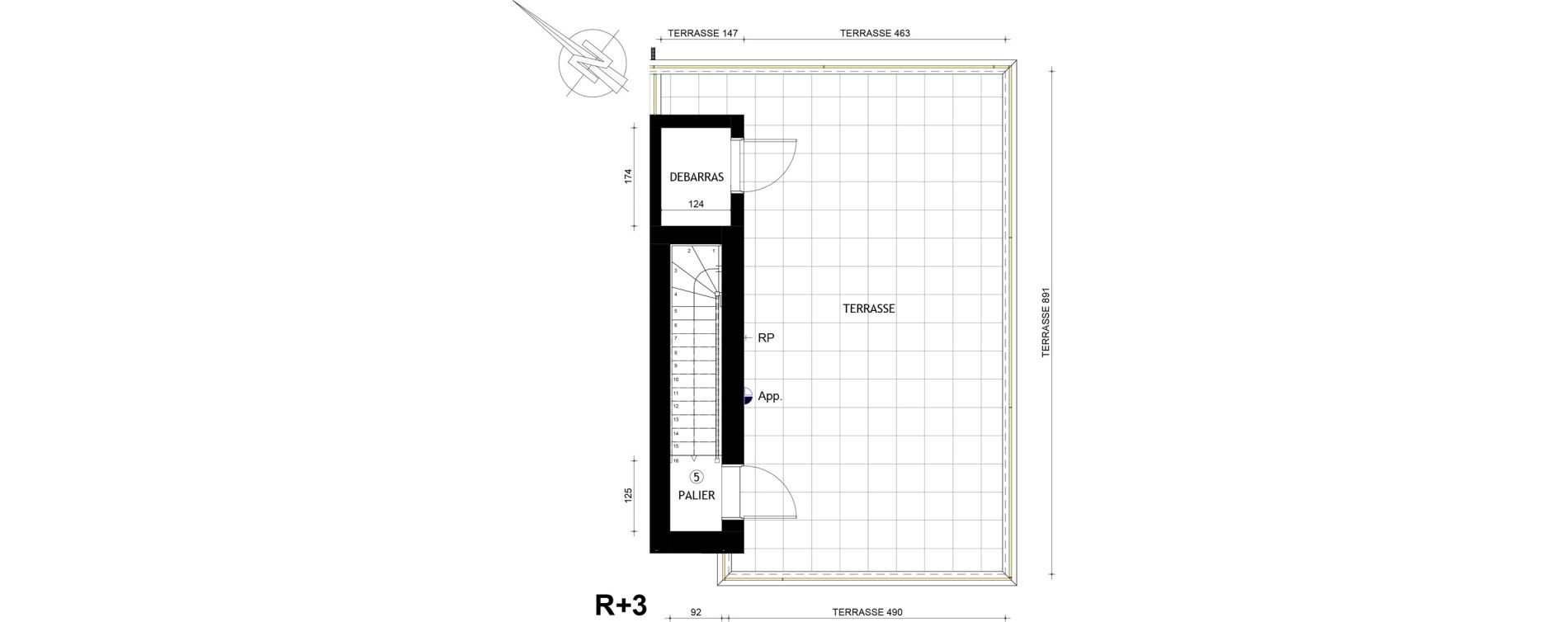 Duplex T4 de 92,00 m2 &agrave; Villeneuve-Saint-Georges Gare