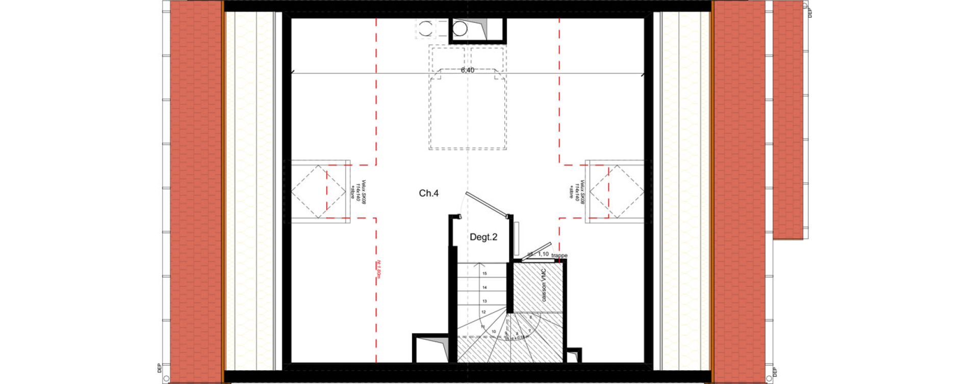 Maison T5 de 113,00 m2 &agrave; Andilly La berch&egrave;re