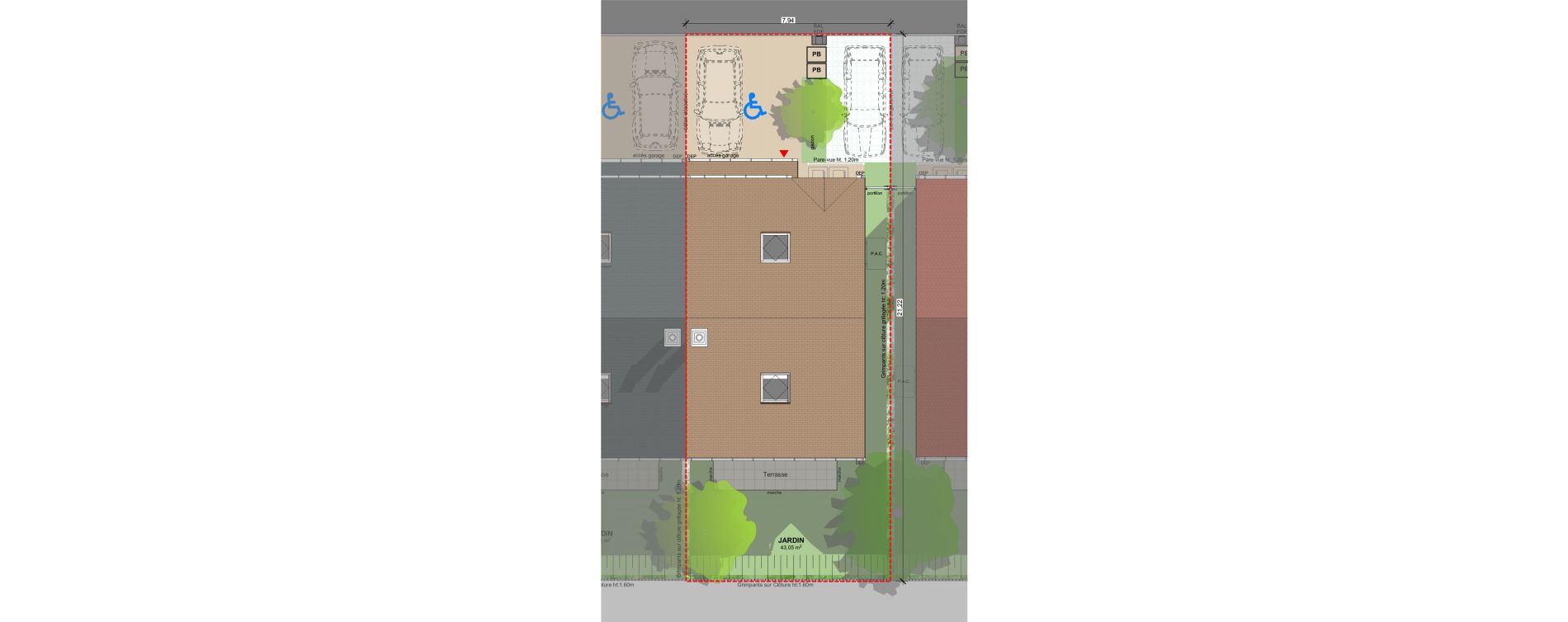 Maison T5 de 113,00 m2 &agrave; Andilly La berch&egrave;re