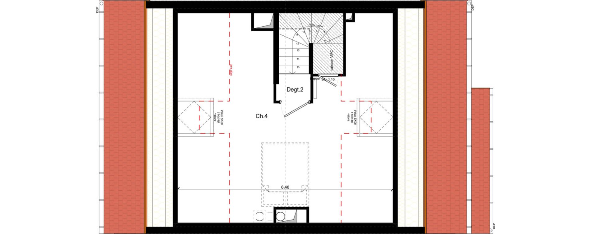 Maison T5 de 113,00 m2 &agrave; Andilly La berch&egrave;re