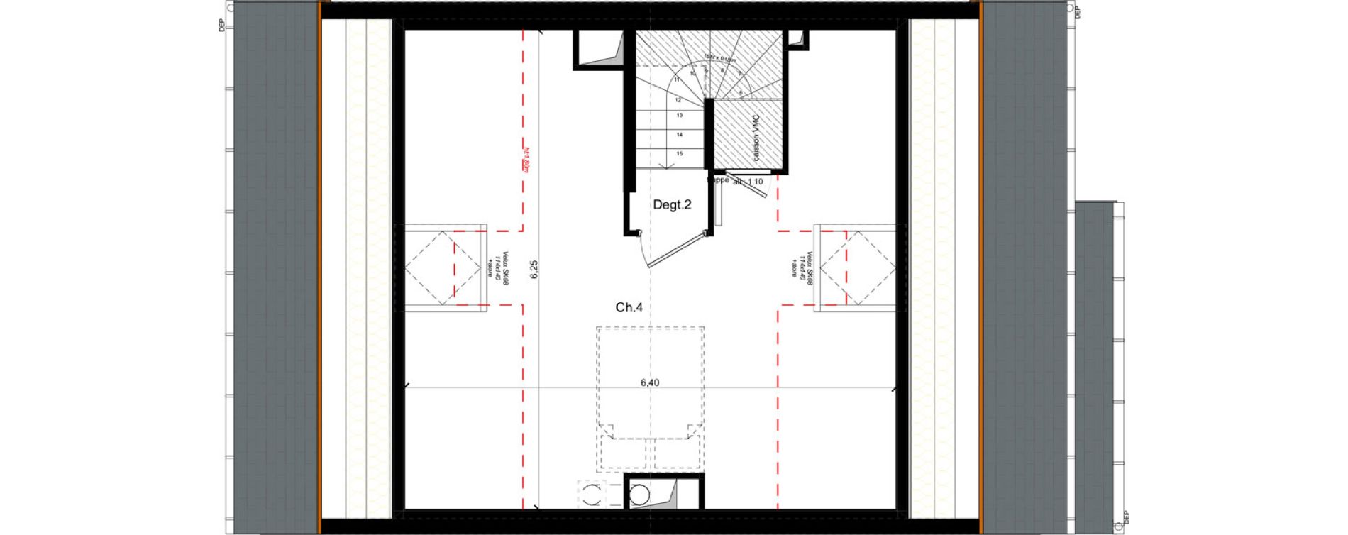 Maison T5 de 113,00 m2 &agrave; Andilly La berch&egrave;re