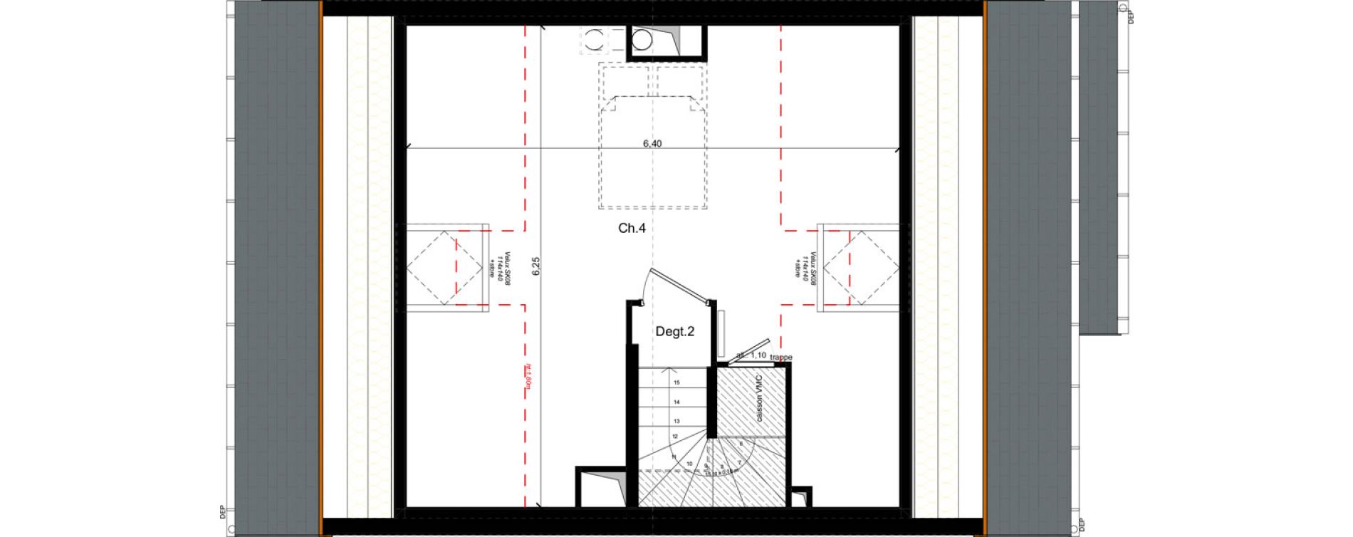 Maison T5 de 113,00 m2 &agrave; Andilly La berch&egrave;re