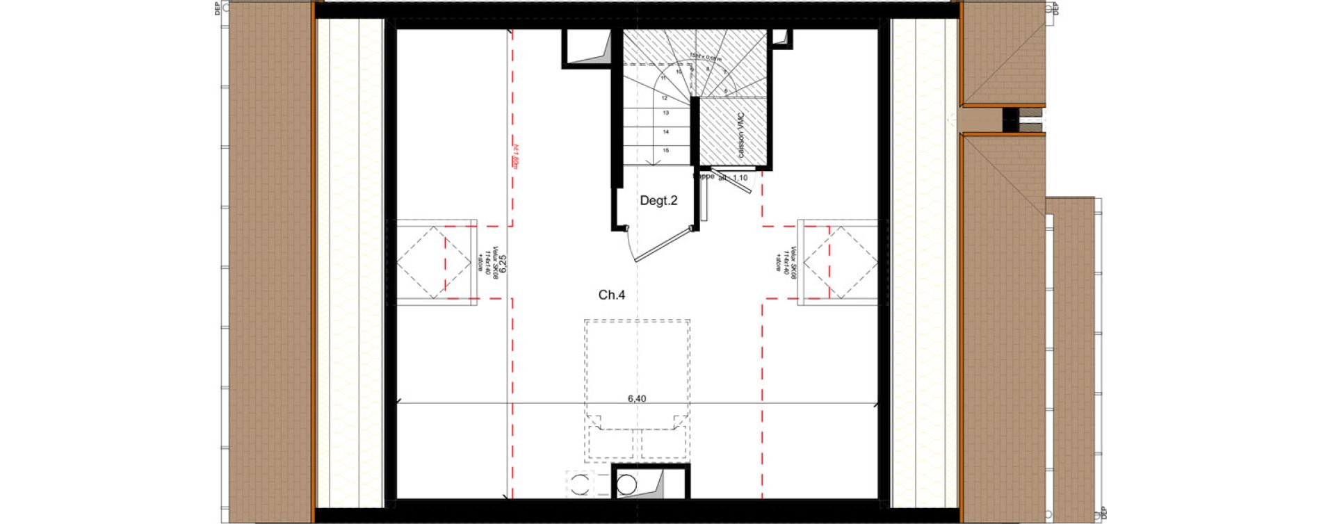 Maison T5 de 113,00 m2 &agrave; Andilly La berch&egrave;re