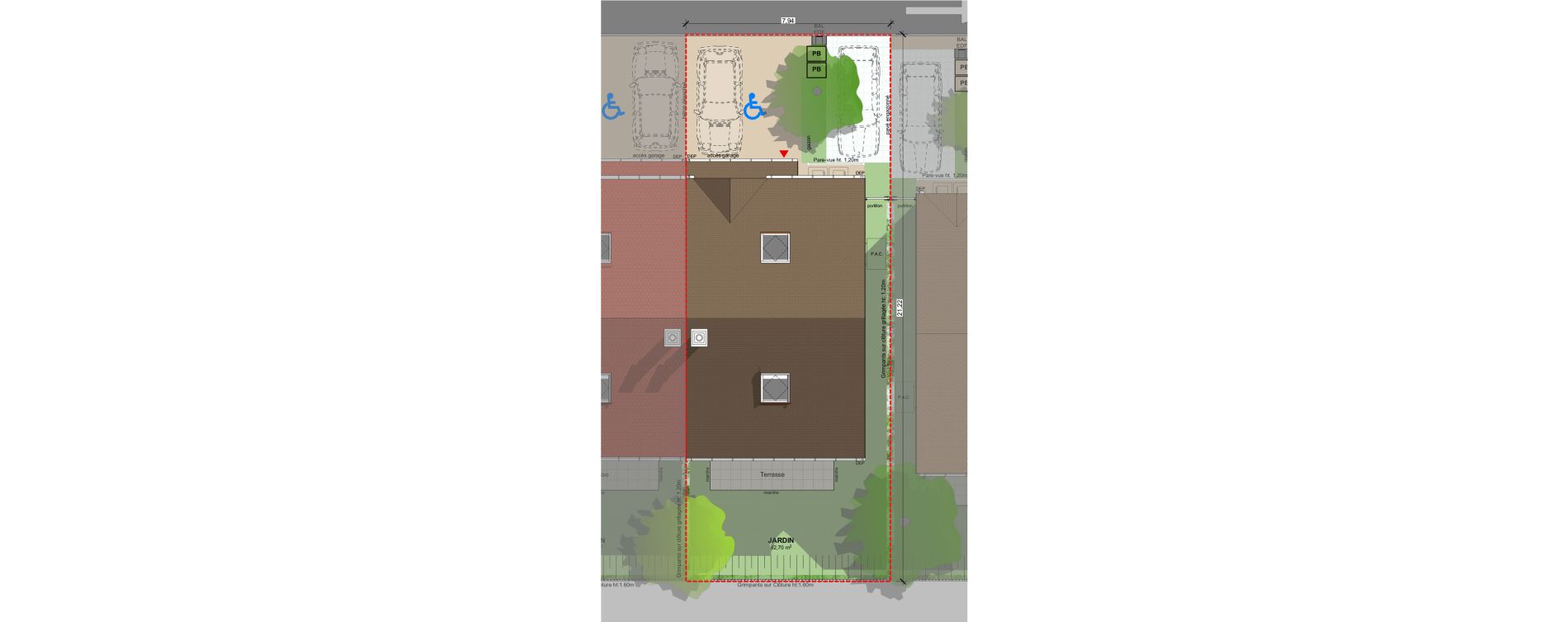 Maison T5 de 113,00 m2 &agrave; Andilly La berch&egrave;re