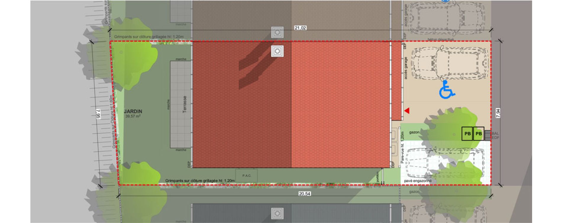 Maison T5 de 95,34 m2 &agrave; Andilly La berch&egrave;re