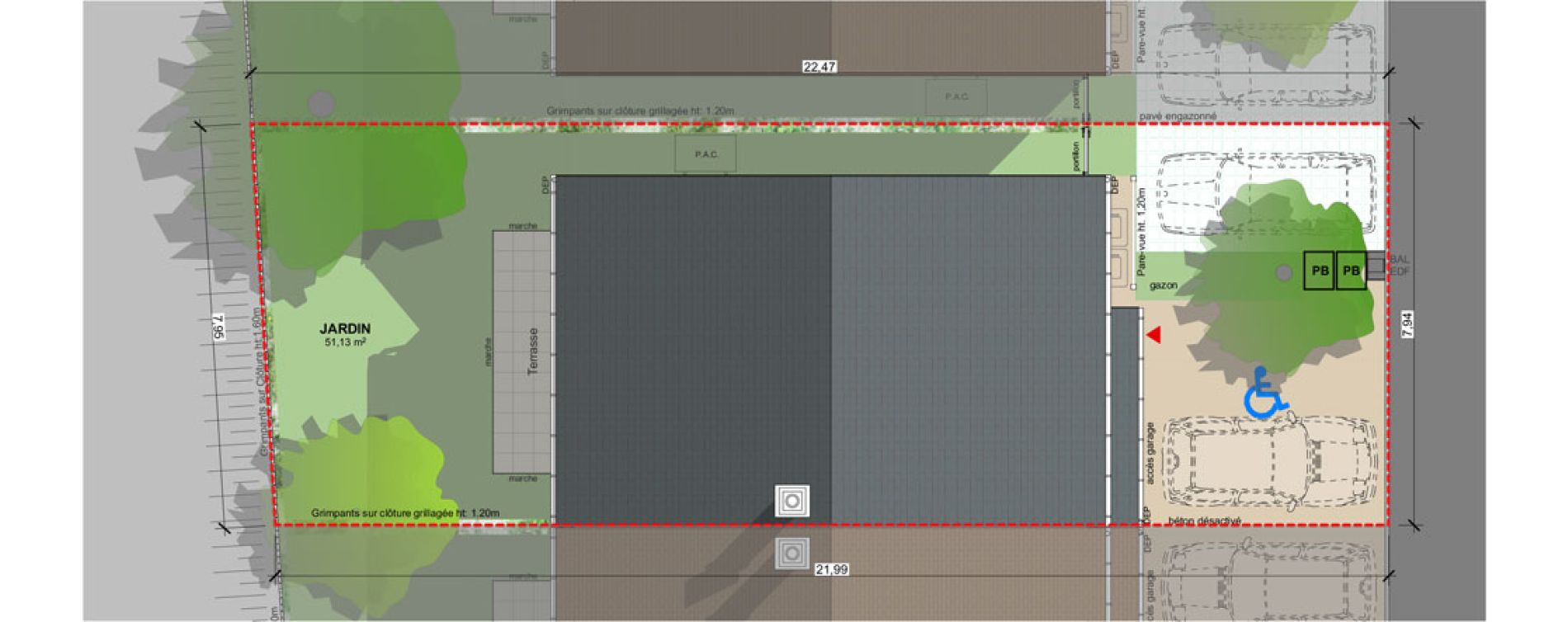 Maison T5 de 95,34 m2 &agrave; Andilly La berch&egrave;re