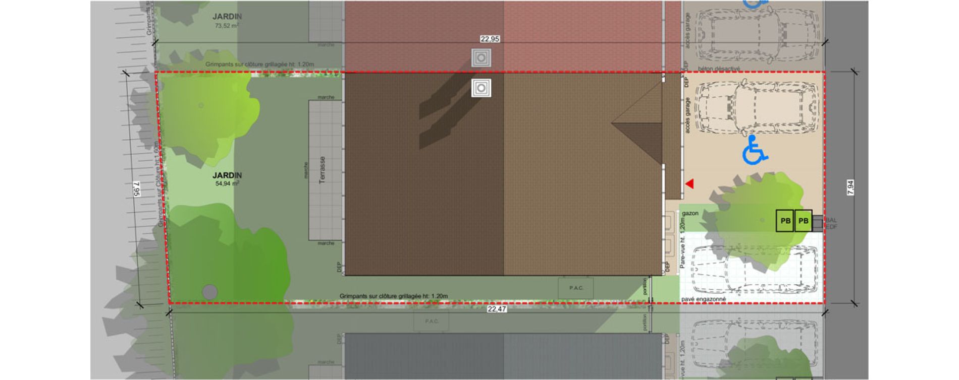 Maison T5 de 95,34 m2 &agrave; Andilly La berch&egrave;re