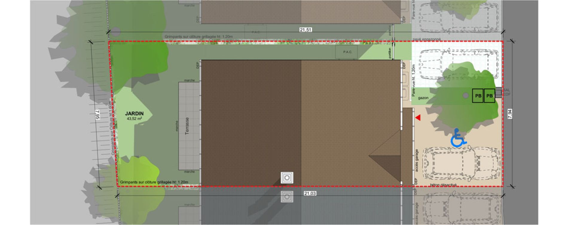 Maison T5 de 95,34 m2 &agrave; Andilly La berch&egrave;re