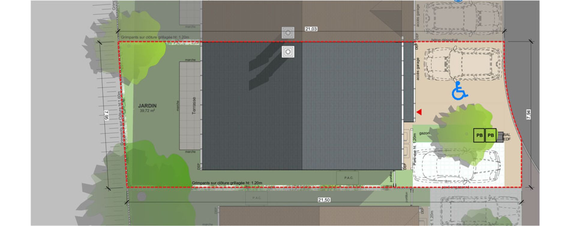 Maison T5 de 95,34 m2 &agrave; Andilly La berch&egrave;re